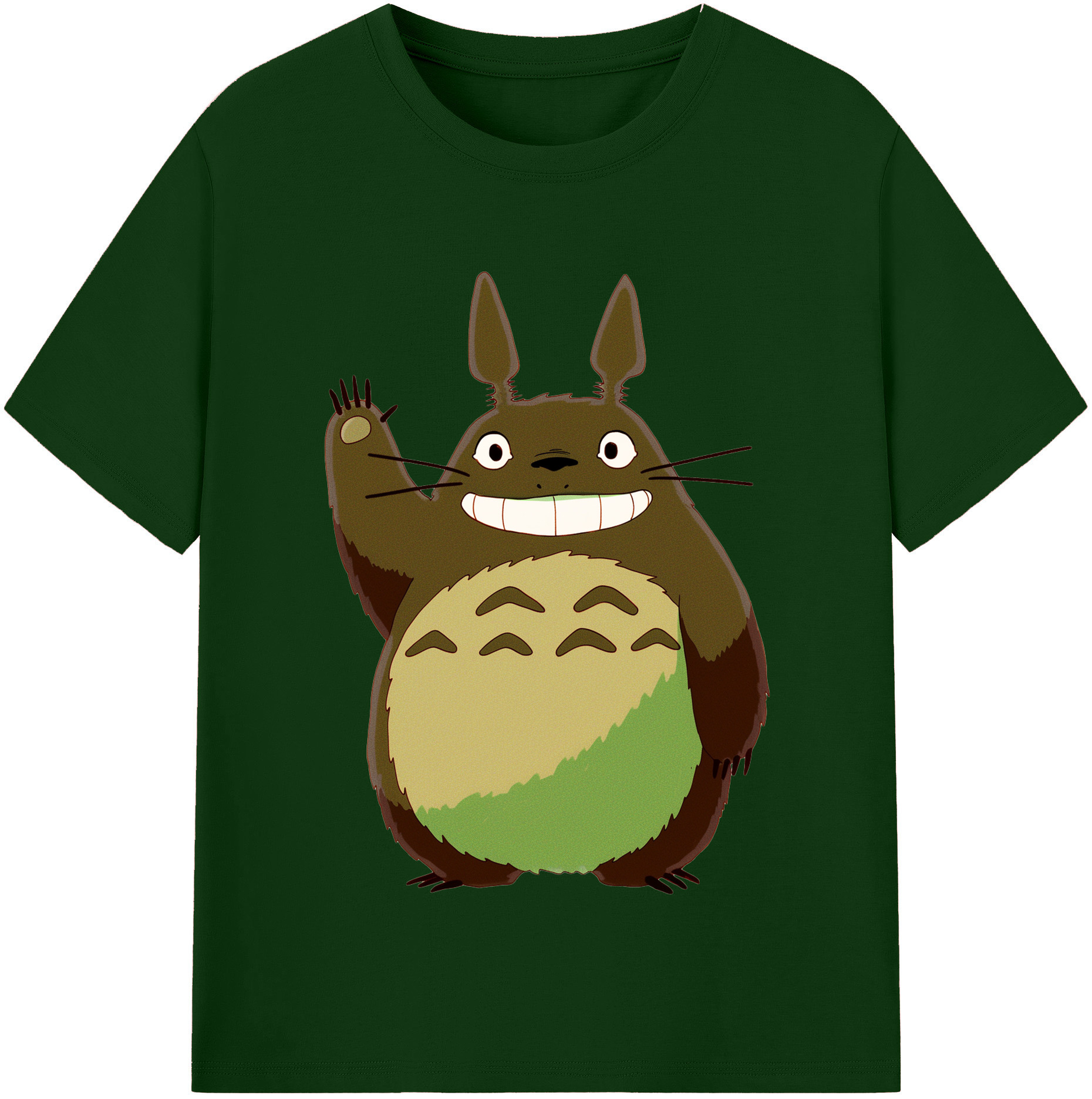 （画像用） となりのトトロ 草壁メイ 草壁サツキ My Neighbor Totoro Satsuki Kusakabe Mei Kusakabe 綿100％半袖Tシャツ（フロントプリント）